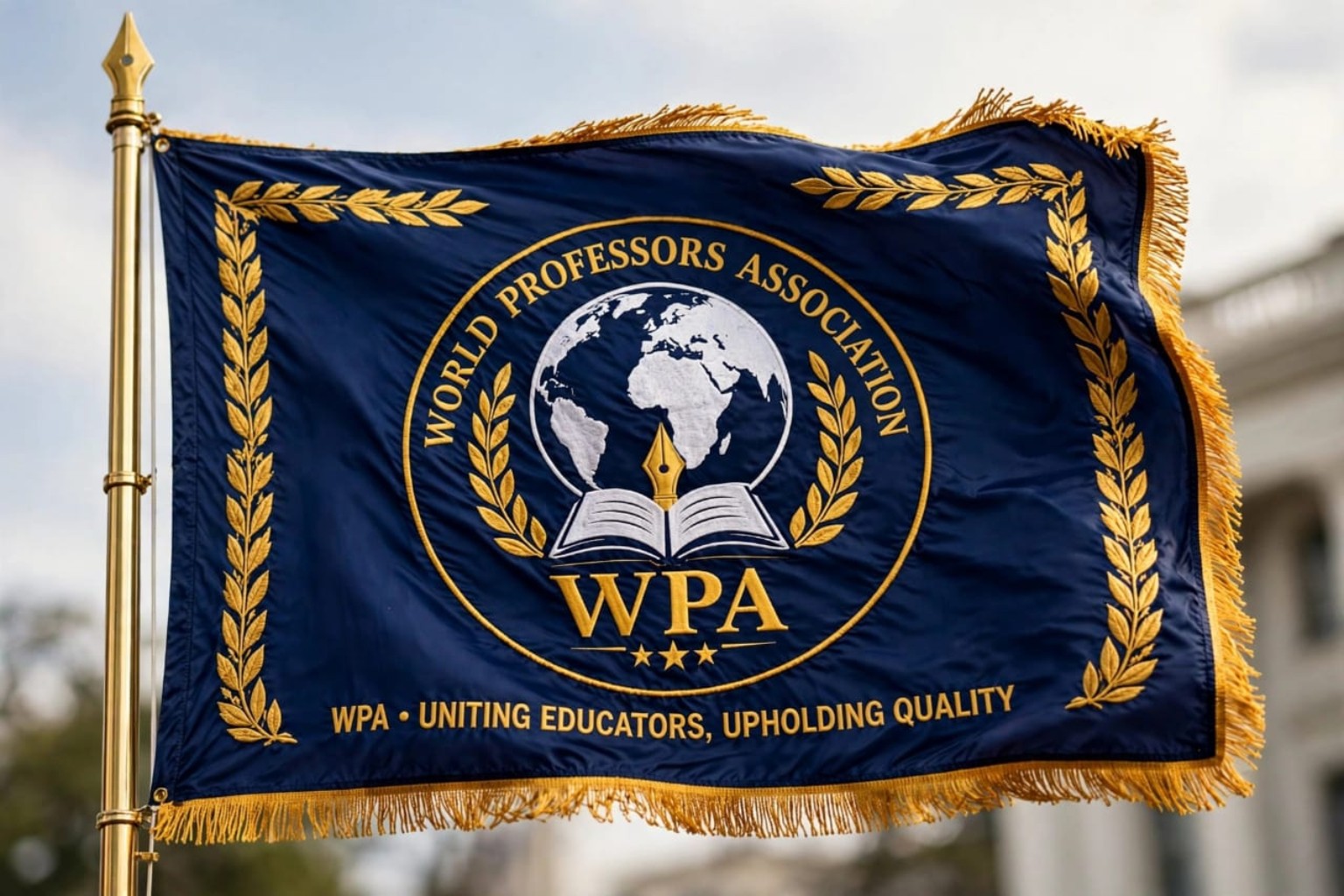 WPA ceremonial flag