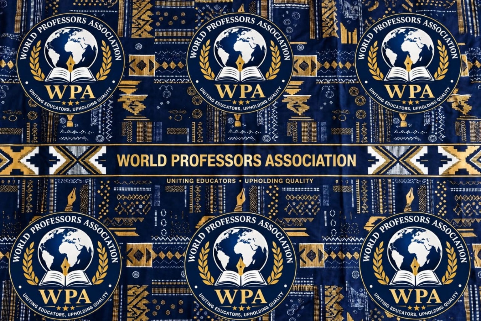 WPA patterned fabric