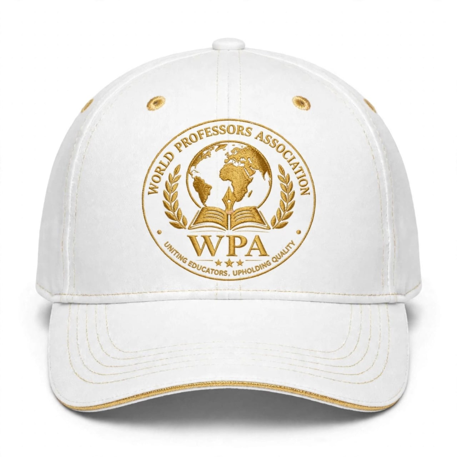 White WPA baseball cap